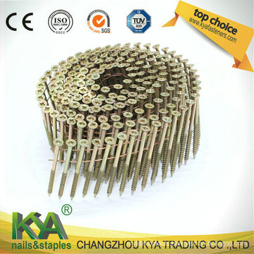 15 Deg Wire Nail Collated Screw